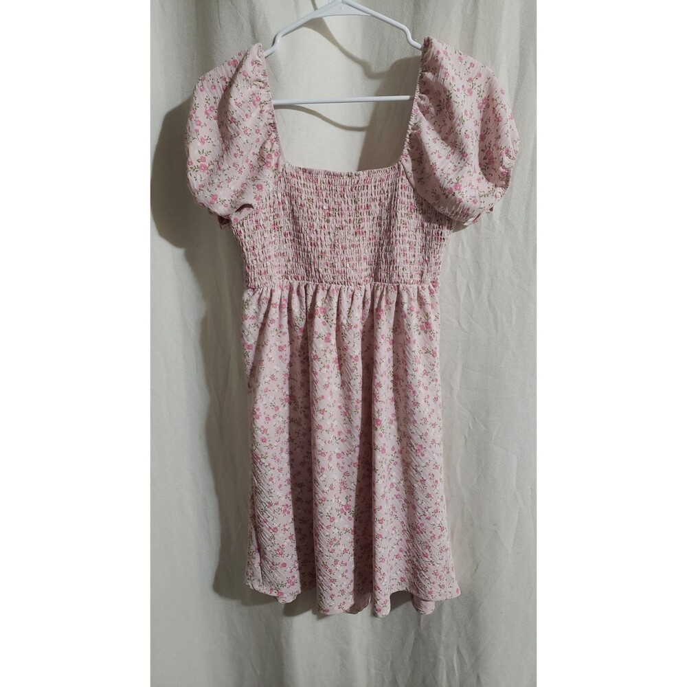 No Boundaries Size Large Y2k Coquette Cottage Milkmaid Babydoll Fairy Dress - Picture 5 of 7